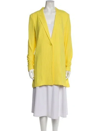 Pre-owned Lapointe Blazer W/ Tags In Yellow