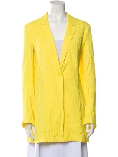 Pre-owned Lapointe Blazer W/ Tags In Yellow