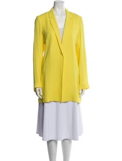 Pre-owned Lapointe Blazer In Yellow
