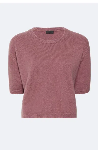 Lapointe Cashmere Short Sleeve Sweater
