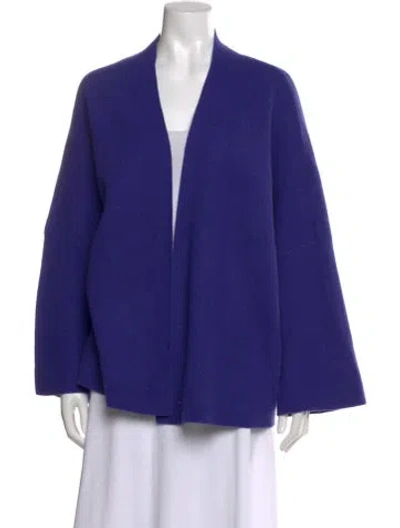 Pre-owned Lapointe Cashmere V-neck Sweater In Purple