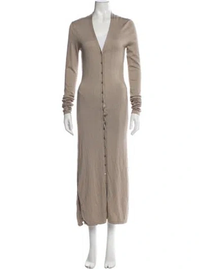 Pre-owned Lapointe Coat In Neutrals