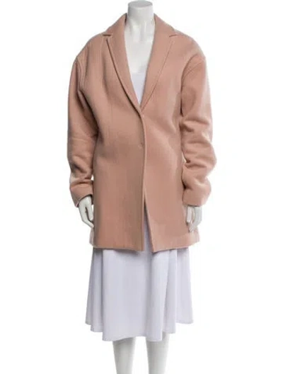 Pre-owned Lapointe Coat In Pink