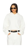 Lapointe Cotton Cropped Sweatshirt