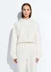 Lapointe Cotton Sweatshirt In Off White