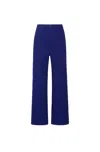 Lapointe Cotton Twill Wide Leg Jean In Indigo