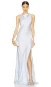LAPOINTE COWL NECK GOWN
