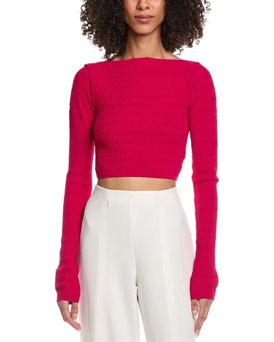 Lapointe Crepe Matte Top In Pink