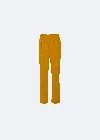 Lapointe Crepe Tailored Pant In Mustard