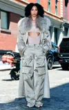Lapointe Cutout Jersey Bodysuit In Grey