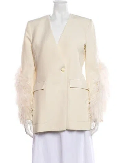 Pre-owned Lapointe Down Jacket In Neutral