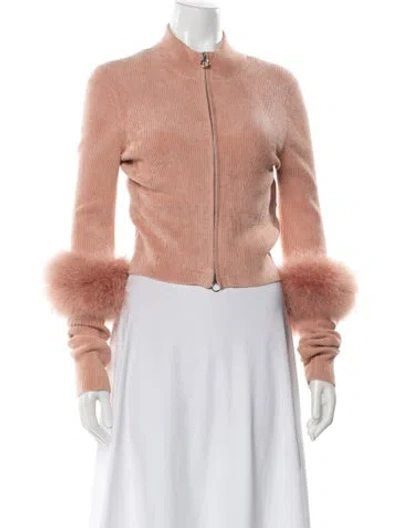Pre-owned Lapointe Down Jacket In Pink