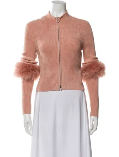 Pre-owned Lapointe Down Jacket In Pink