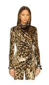 Lapointe Drapiertes Top In Tan