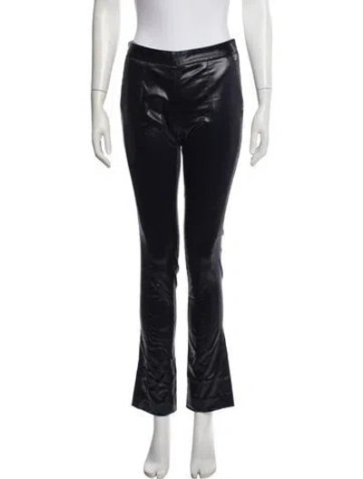 Pre-owned Lapointe Flared Pants In Black