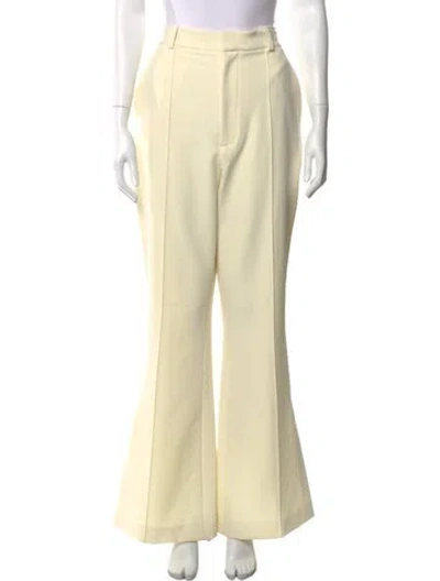 Pre-owned Lapointe Flared Pants In Neutrals