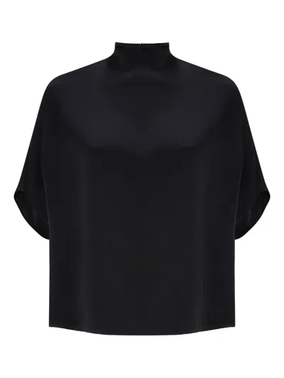 LAPOINTE HIGH-NECK CAPE TOP