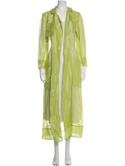 Pre-owned Lapointe Jacket In Green/metallic
