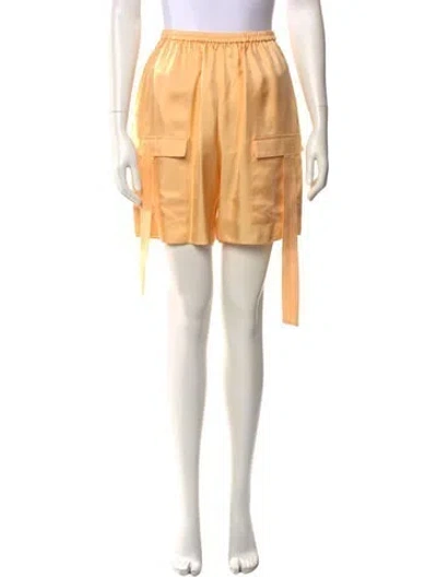Pre-owned Lapointe Knee-length Shorts W/ Tags In Orange
