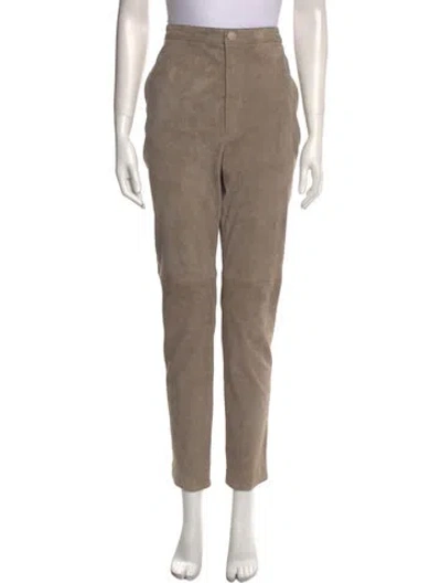 Pre-owned Lapointe Lambskin Skinny Leg Pants W/ Tags In Neutral