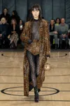 LAPOINTE LEOPARD CALF HAIR COAT