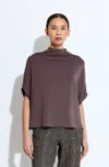 Lapointe Lightweight Jersey Cape Tee