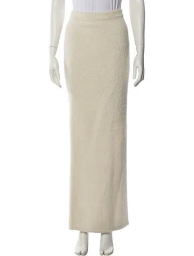 Pre-owned Lapointe Long Skirt In Neutral