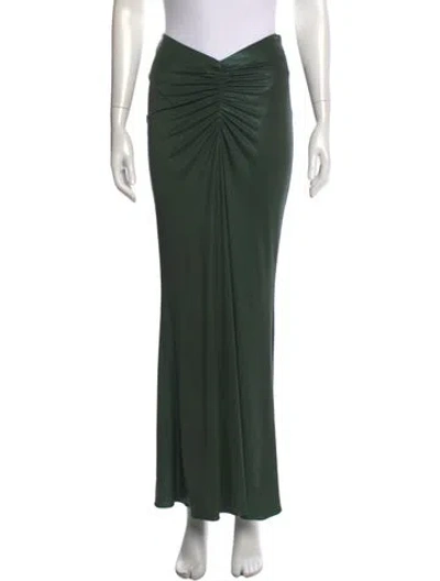 Pre-owned Lapointe Long Skirt W/ Tags In Green