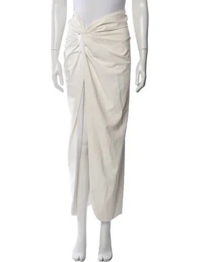 Pre-owned Lapointe Long Skirt W/ Tags In Neutrals