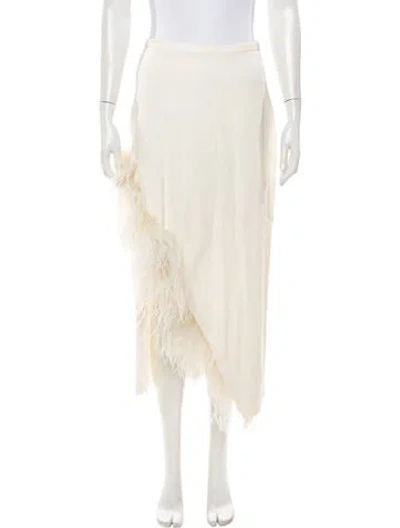 Pre-owned Lapointe Long Skirt W/ Tags In Neutrals
