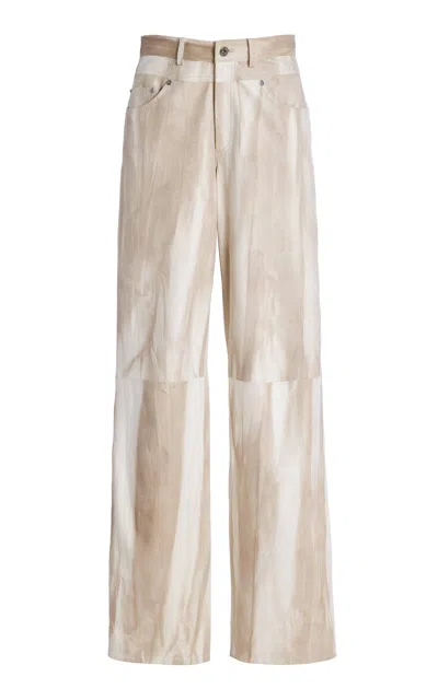 Lapointe Marbled Nappa Double Seam Pant