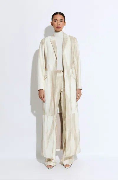 Lapointe Marbled Nappa Coat