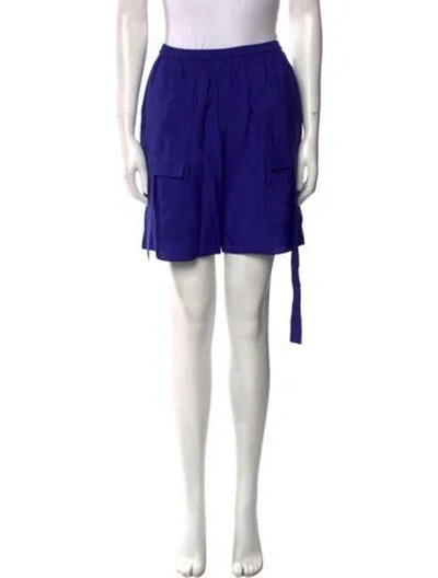 Pre-owned Lapointe Mini Shorts In Blue