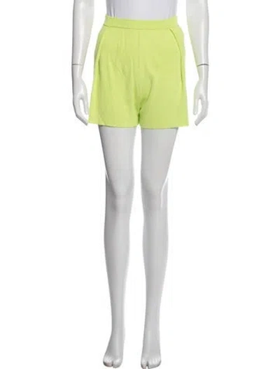 Pre-owned Lapointe Mini Shorts In Green