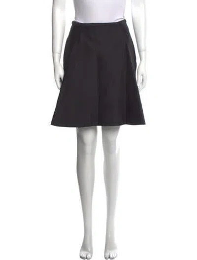 Pre-owned Lapointe Mini Skirt In Black