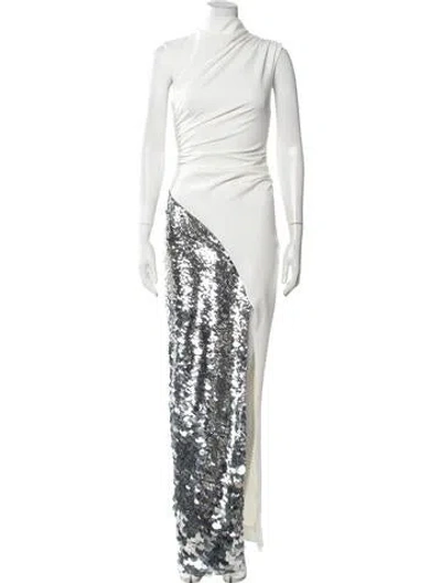Pre-owned Lapointe Mock Neck Long Dress W/ Tags In Multicolor