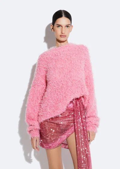 Lapointe Mohair Sweater In Pink