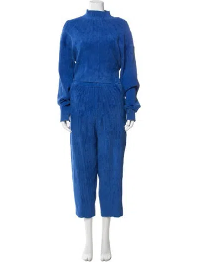 Pre-owned Lapointe Pant Set In Blue