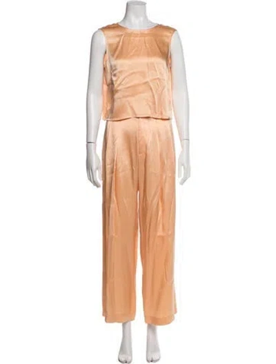 Pre-owned Lapointe Pant Set In Orange