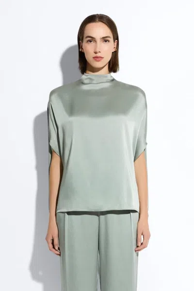 LAPOINTE SATIN CAPE TEE
