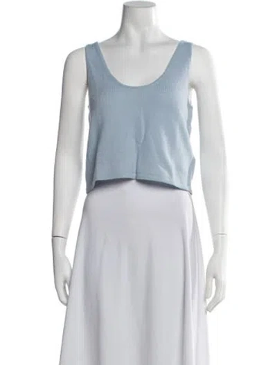 Pre-owned Lapointe Scoop Neck Sleeveless Crop Top W/ Tags In Multicolor