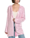 Lapointe Sequin Blazer In Pink