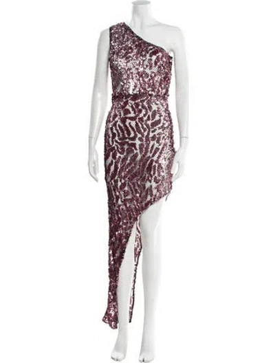 Pre-owned Lapointe Sequin Long Dress W/ Tags In Multi