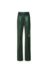 Lapointe Shiny Jersey Highwaisted Pant In Forest