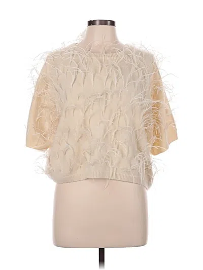 Lapointe Silk Cardigan Sweater In Neutral