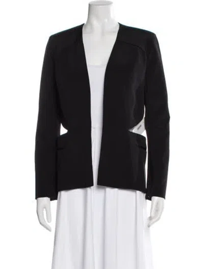 Pre-owned Lapointe Silk Evening Jacket In Gray