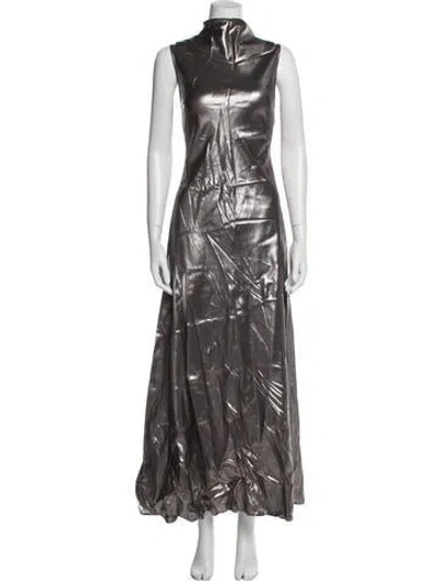 Pre-owned Lapointe Silk Long Dress