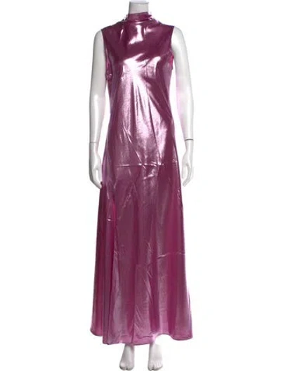 Pre-owned Lapointe Silk Long Dress