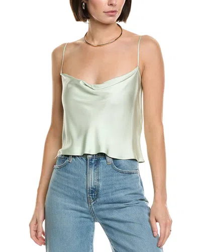 LAPOINTE LAPOINTE SILK TWILL BIAS CAMI SHIRT