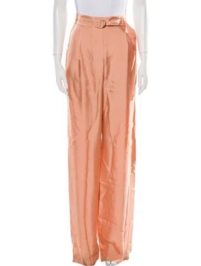 Pre-owned Lapointe Silk Wide Leg Pants W/ Tags In Pink